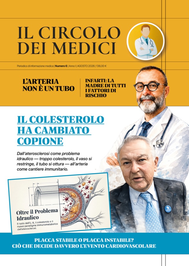Copertina del Quaderno n. 6: il colesterolo ha cambiato copione